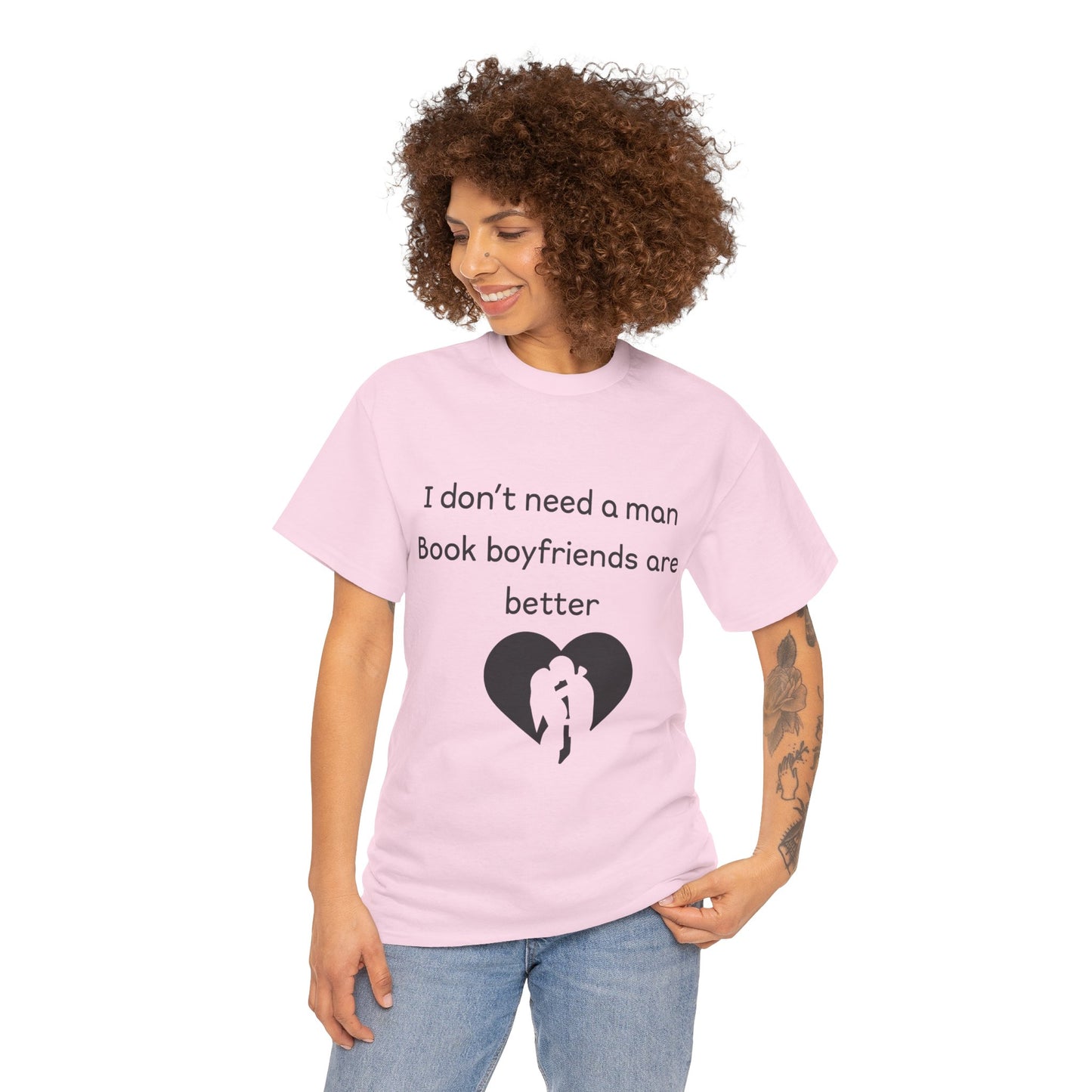 Book Boyfriends Are Better Tee — Funny Literary Lover T-Shirt