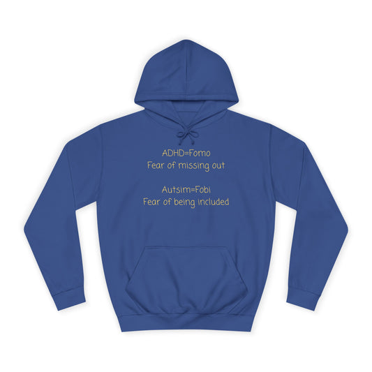 College Hoodie — Minimal Embroidered Campus Pullover (Green)
