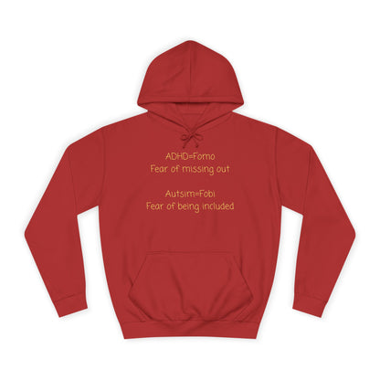 College Hoodie — Minimal Embroidered Campus Pullover (Green)