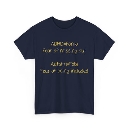 T‑Shirt — Minimal Positive Quote Tee (subtle yellow text)