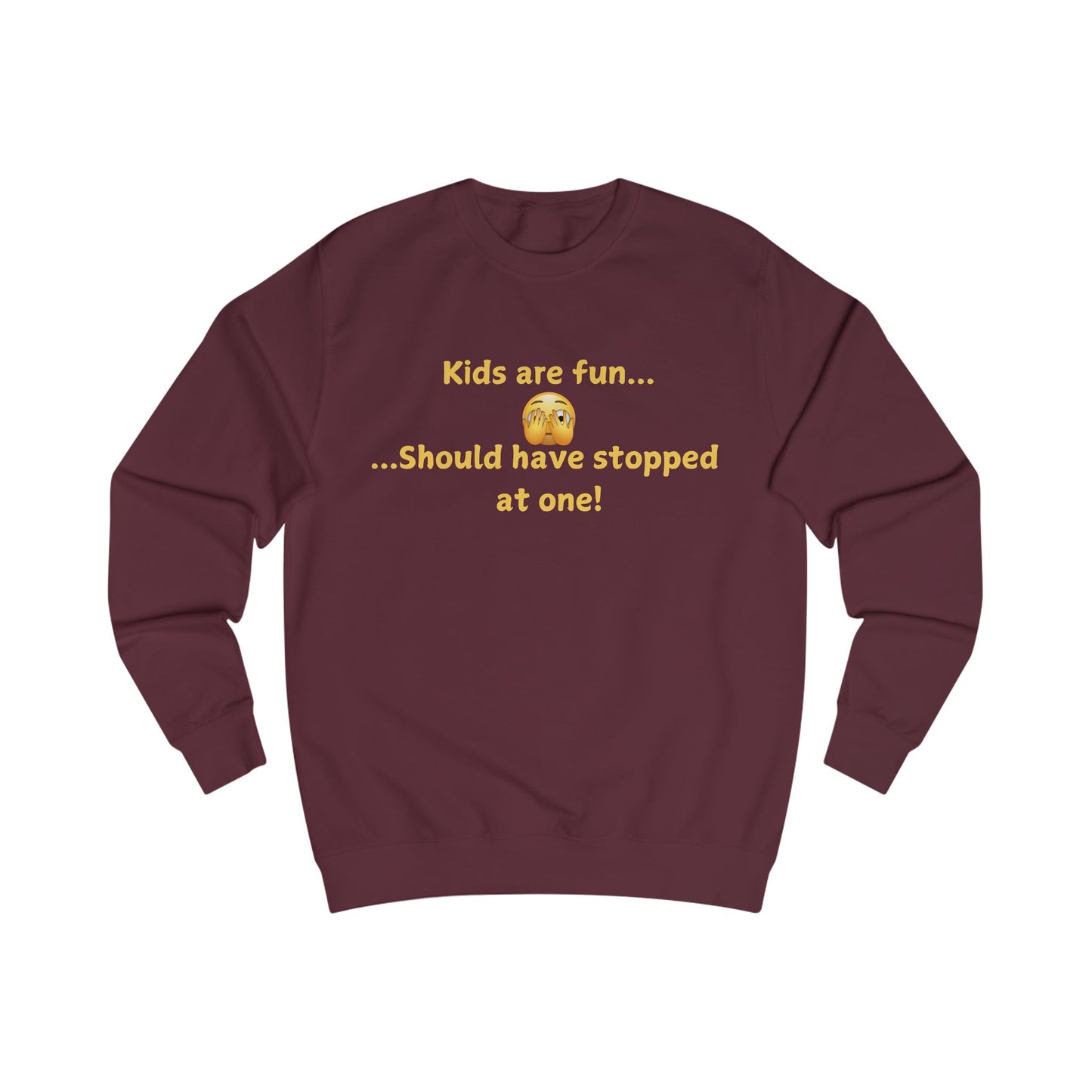 Funny 'Kids Are Fun...Should Have Stopped at One!' Sweatshirt