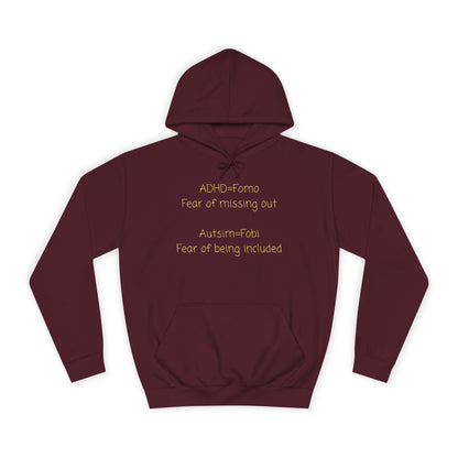 College Hoodie — Minimal Embroidered Campus Pullover (Green)