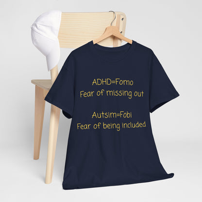 T‑Shirt — Minimal Positive Quote Tee (subtle yellow text)