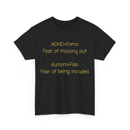T‑Shirt — Minimal Positive Quote Tee (subtle yellow text)
