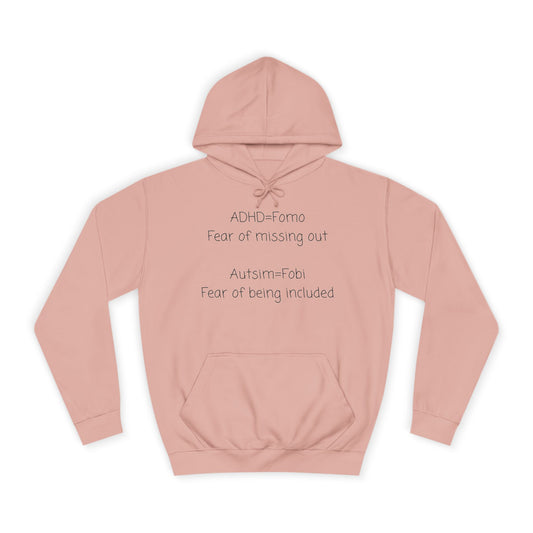 College Hoodie — Classic Blank White Campus Hoodie for Students & Athleisure