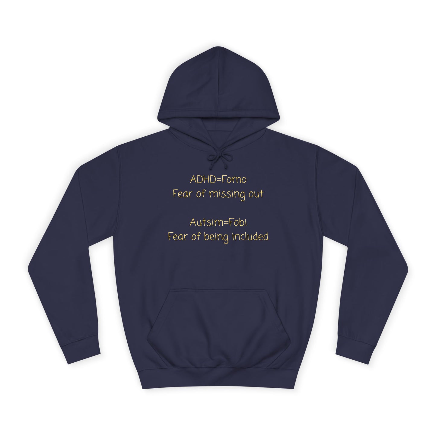 College Hoodie — Minimal Embroidered Campus Pullover (Green)