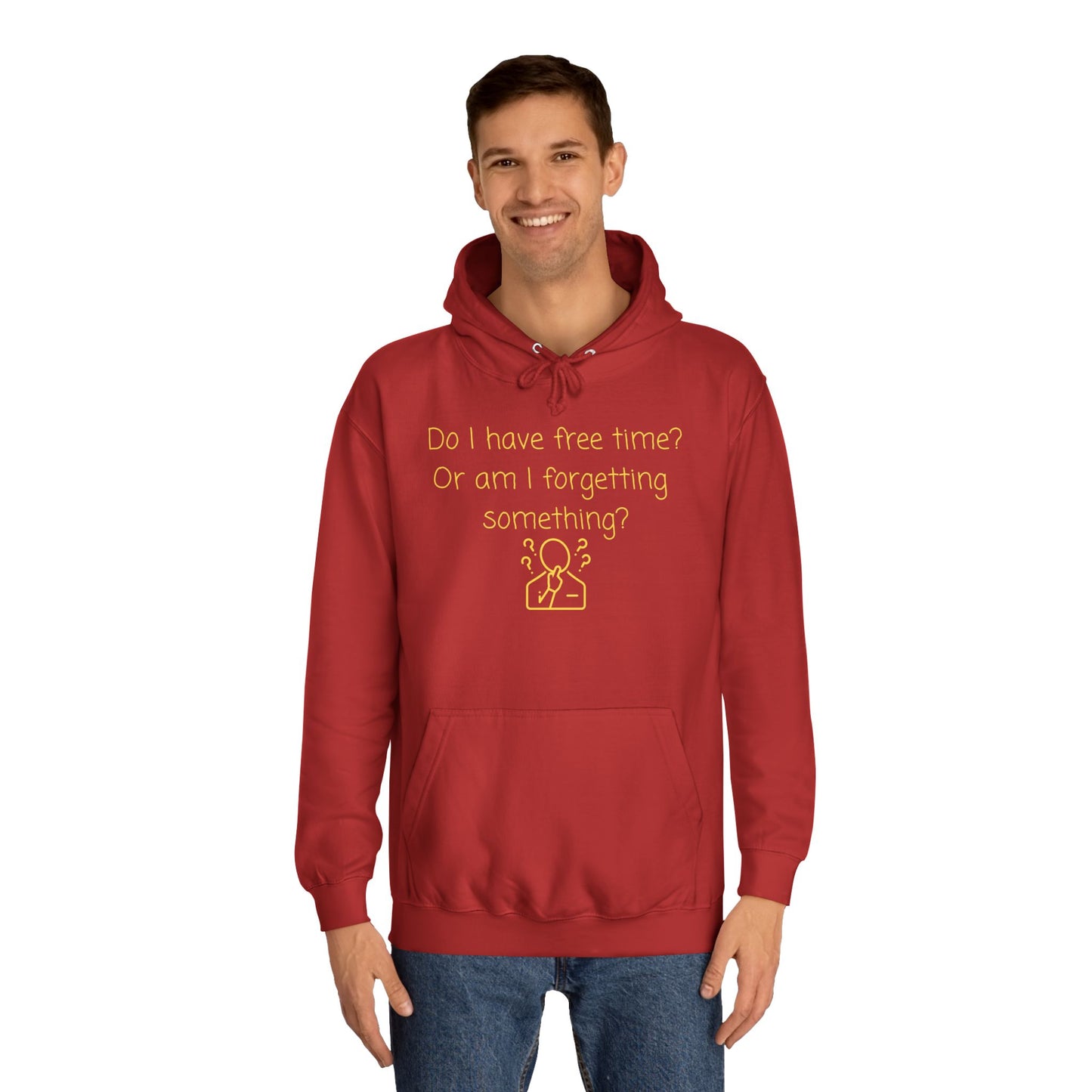 College Hoodie — Classic Unisex Campus Pullover