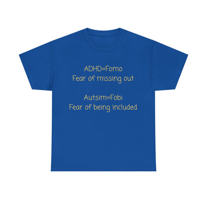 T‑Shirt — Minimal Positive Quote Tee (subtle yellow text)