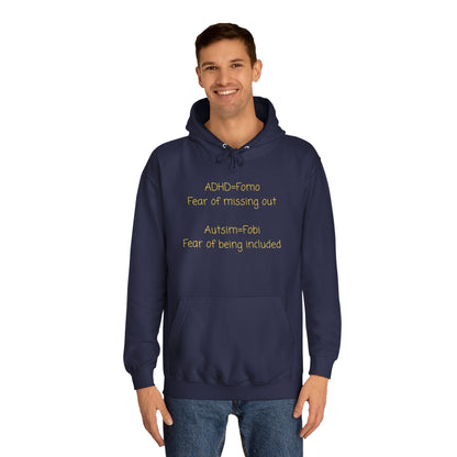 College Hoodie — Minimal Embroidered Campus Pullover (Green)