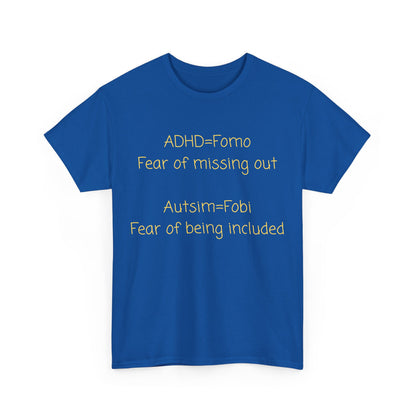 T‑Shirt — Minimal Positive Quote Tee (subtle yellow text)