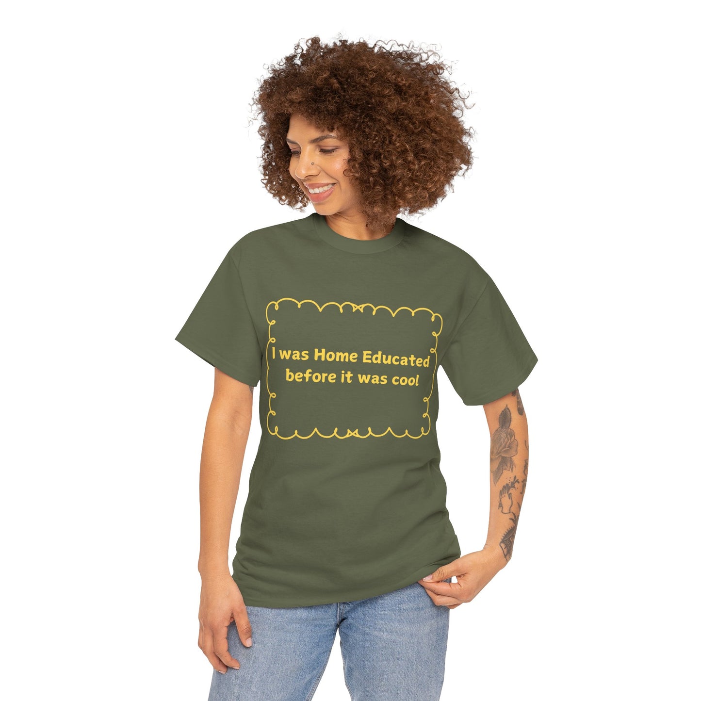 Home Educated Tee — "I was Home Educated before it was cool" Back-to-School Shirt