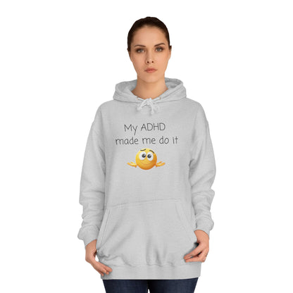 Smiling Emoji College Hoodie — Cute Campus Vibes Pullover
