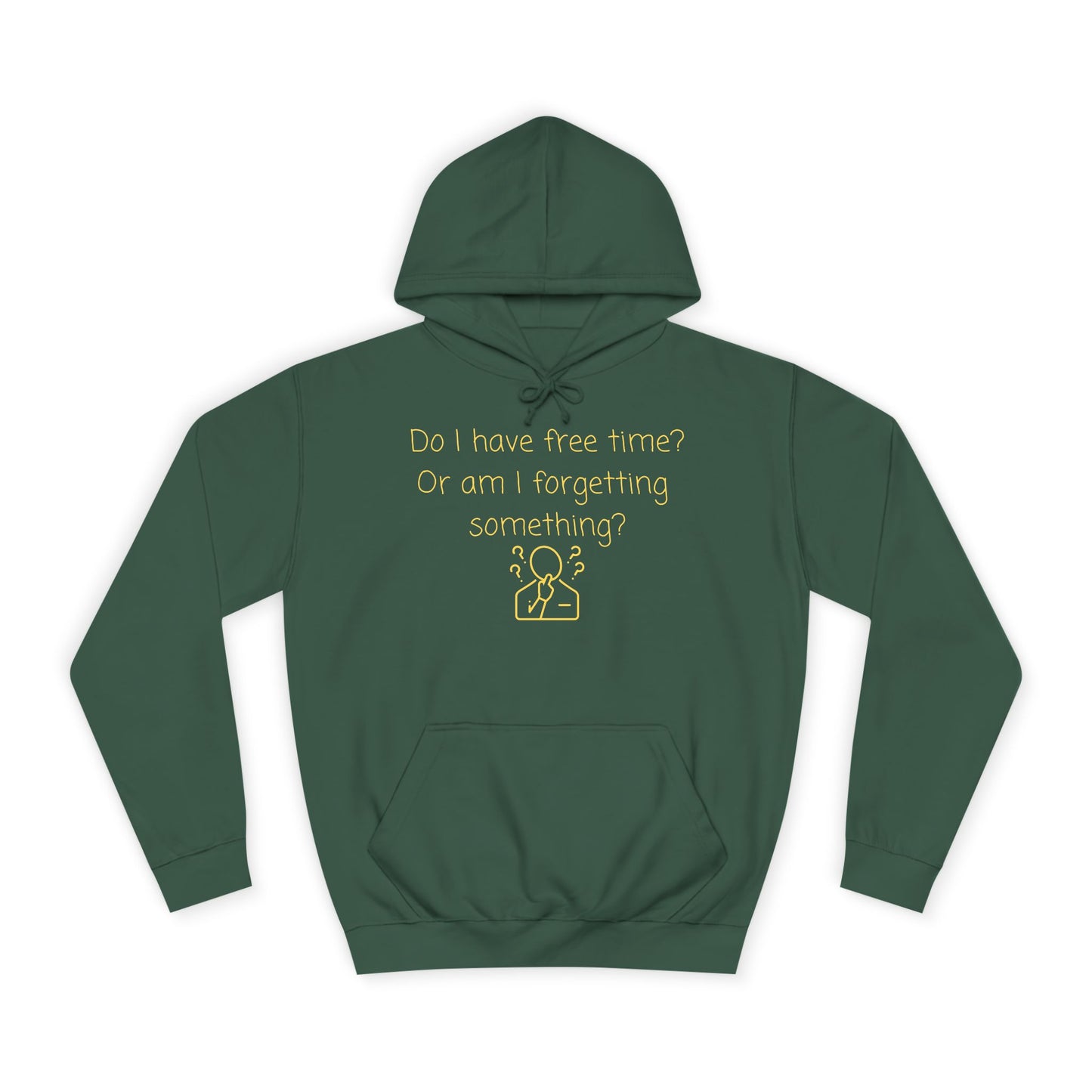 College Hoodie — Classic Unisex Campus Pullover