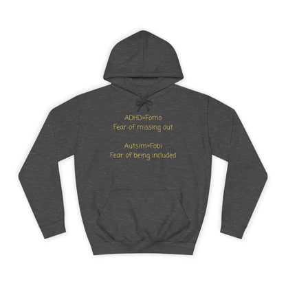 College Hoodie — Minimal Embroidered Campus Pullover (Green)
