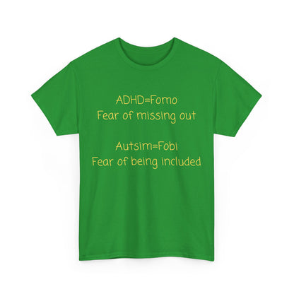 T‑Shirt — Minimal Positive Quote Tee (subtle yellow text)