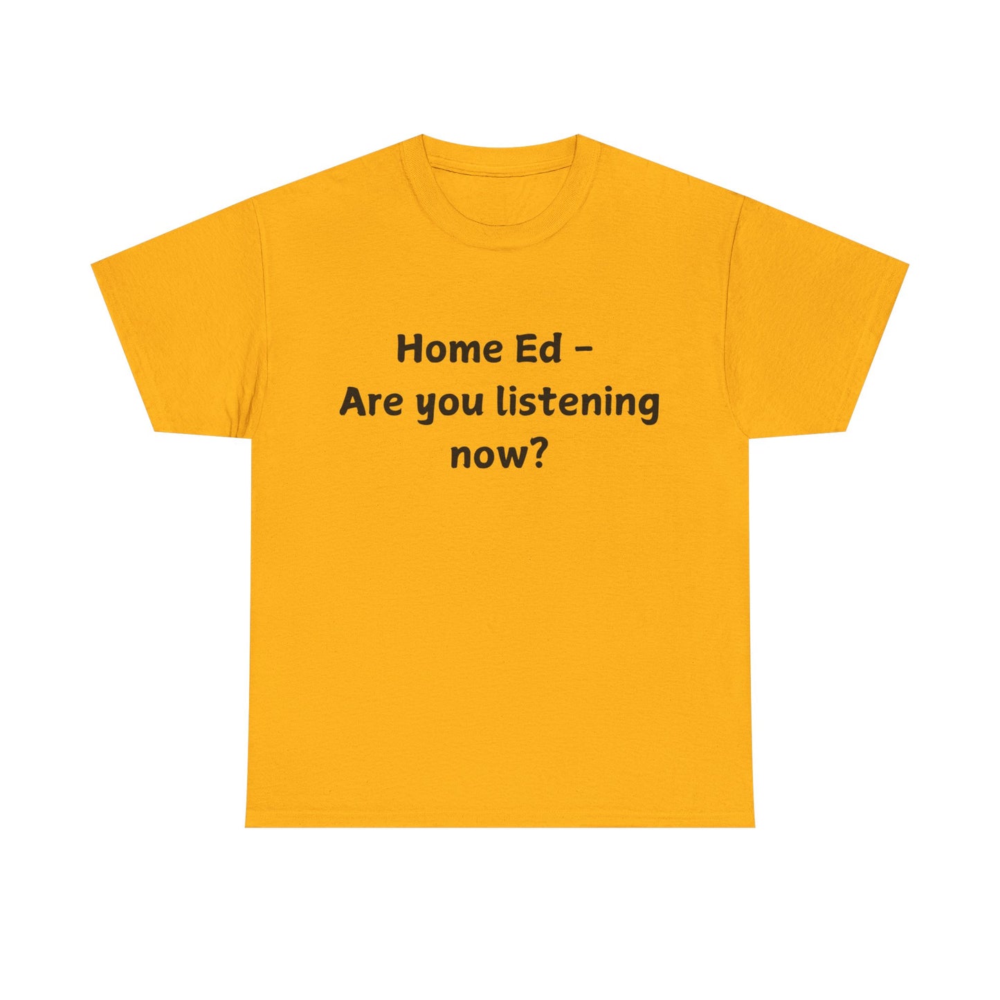 Home Ed – Are You Listening Now? T‑Shirt