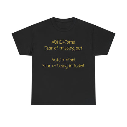 T‑Shirt — Minimal Positive Quote Tee (subtle yellow text)