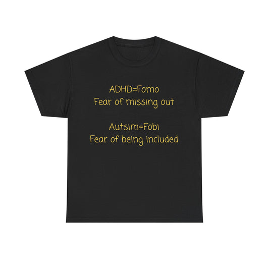 T‑Shirt — Minimal Positive Quote Tee (subtle yellow text)