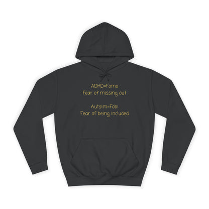 College Hoodie — Minimal Embroidered Campus Pullover (Green)
