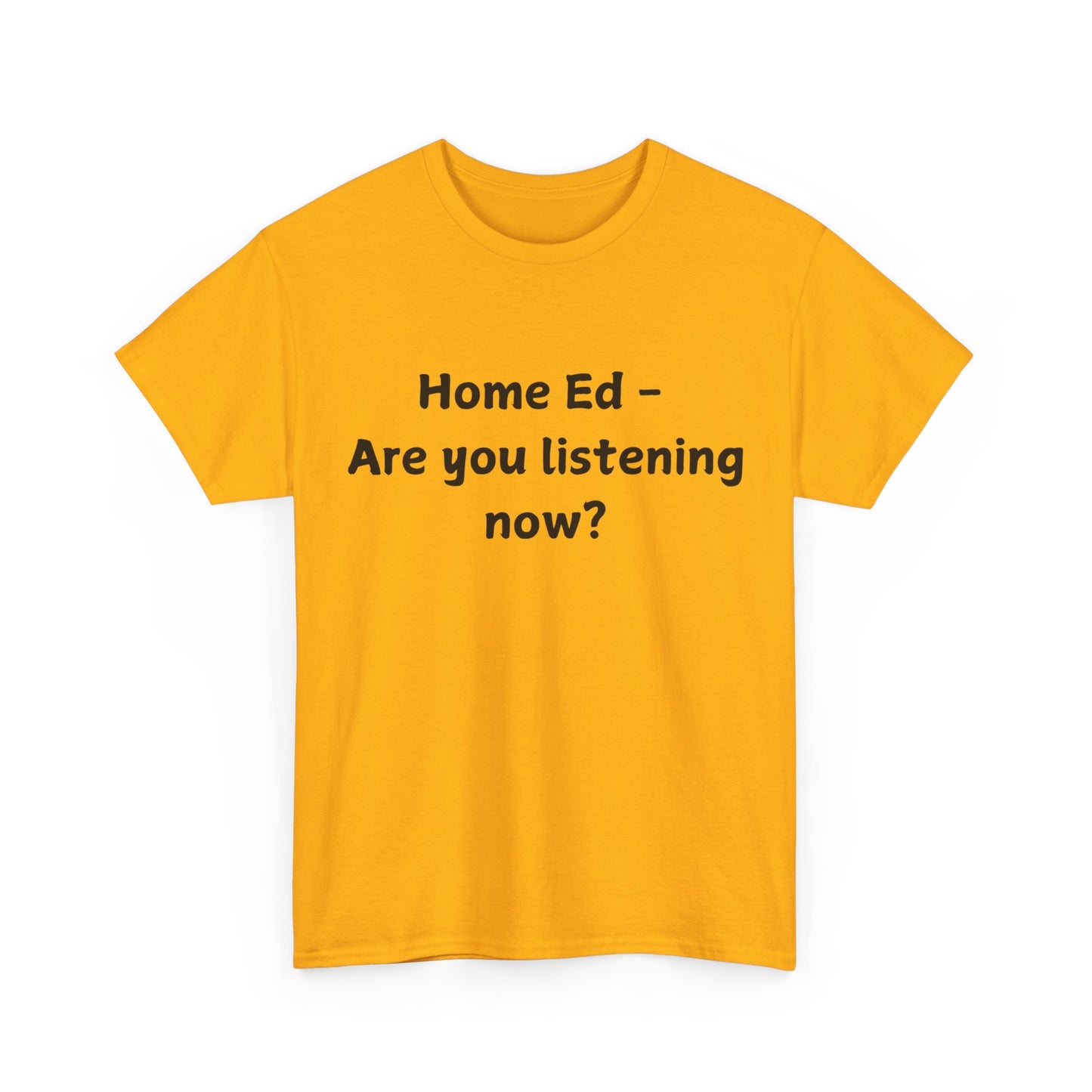 Home Ed – Are You Listening Now? T‑Shirt
