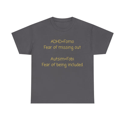 T‑Shirt — Minimal Positive Quote Tee (subtle yellow text)