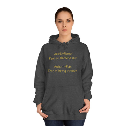 College Hoodie — Minimal Embroidered Campus Pullover (Green)