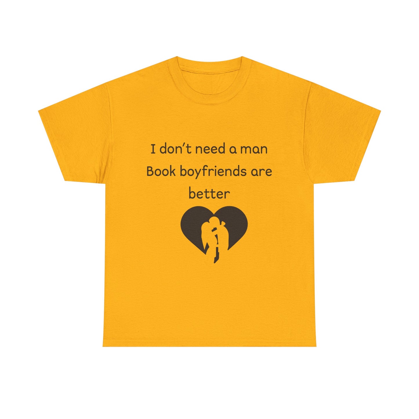 Book Boyfriends Are Better Tee — Funny Literary Lover T-Shirt