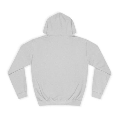 College Hoodie with Shrug Silhouette – Funny ‘I Don’t Know’ Campus Sweatshirt