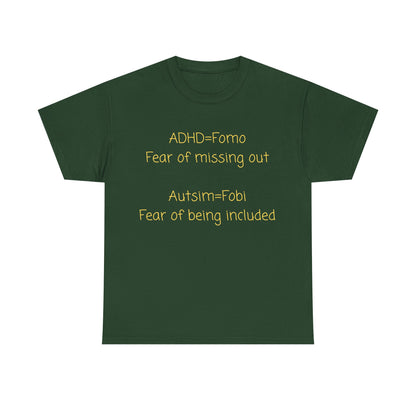 T‑Shirt — Minimal Positive Quote Tee (subtle yellow text)