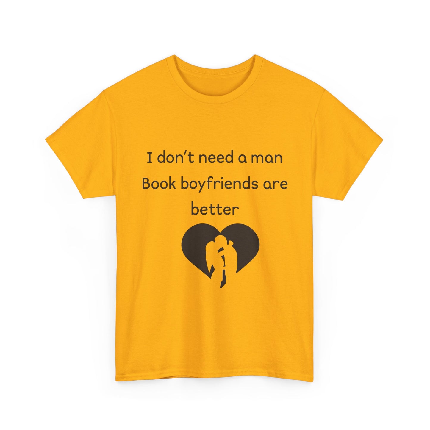 Book Boyfriends Are Better Tee — Funny Literary Lover T-Shirt
