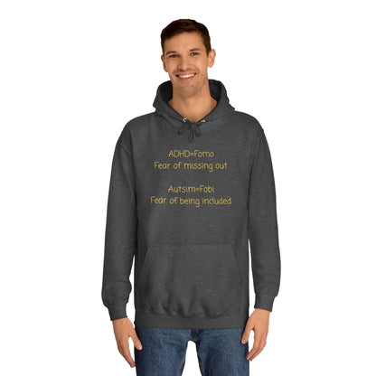 College Hoodie — Minimal Embroidered Campus Pullover (Green)