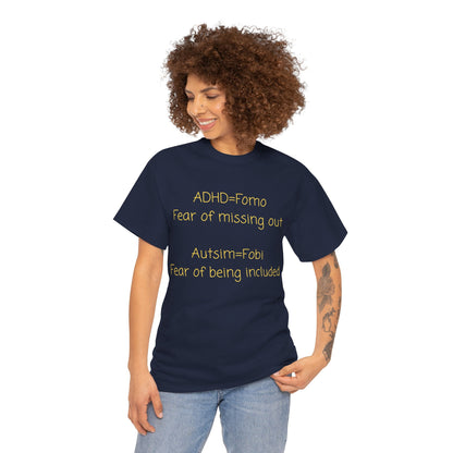 T‑Shirt — Minimal Positive Quote Tee (subtle yellow text)