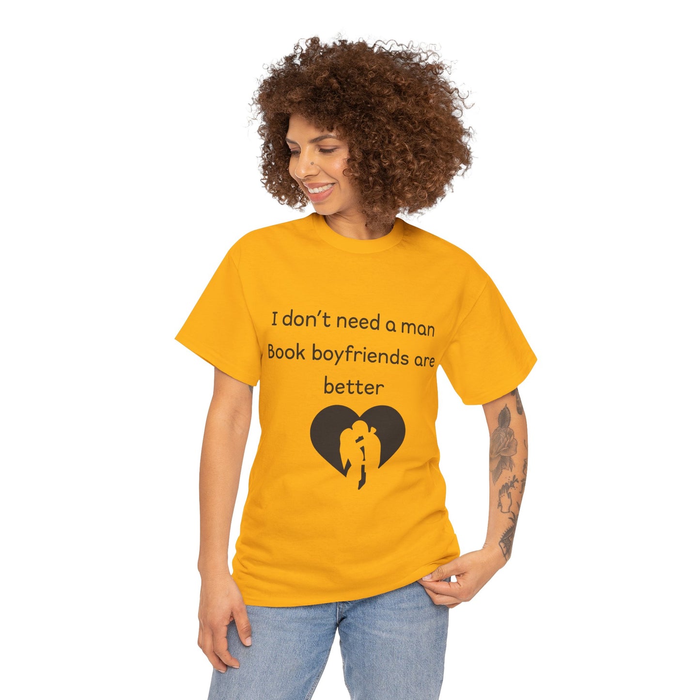 Book Boyfriends Are Better Tee — Funny Literary Lover T-Shirt