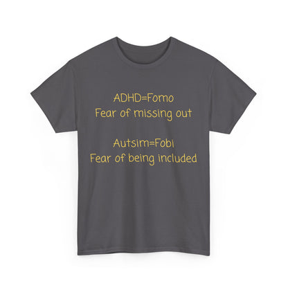 T‑Shirt — Minimal Positive Quote Tee (subtle yellow text)