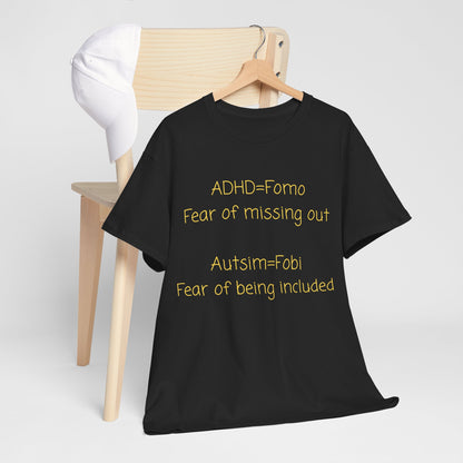 T‑Shirt — Minimal Positive Quote Tee (subtle yellow text)