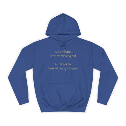 College Hoodie — Minimal Embroidered Campus Pullover (Green)