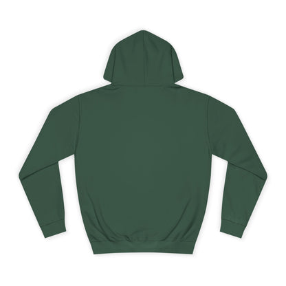 Yellow Broken Heart Hoodie — Minimal Heart Graphic Pullover